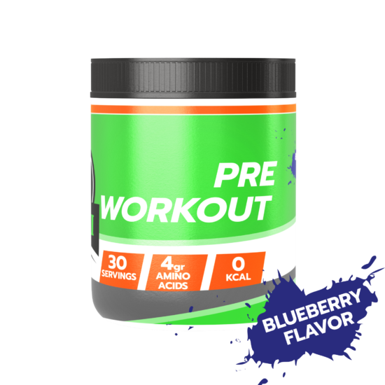 NutriXL Pré workout shake Blueberry